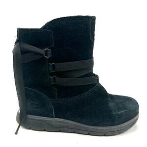 TIMBERLAND  LEIGHLAND  PULL-ON  WATERPROOF BOOTS  WOMEN'S  size 8